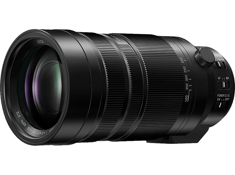 PANASONIC Leica DG Vario-Elmar H-RSA100400 100 mm - 400 f/4.0-6.3 ED, AL (Telezoomobjektiv für Micro-Four-Thirds, Schwarz) von PANASONIC