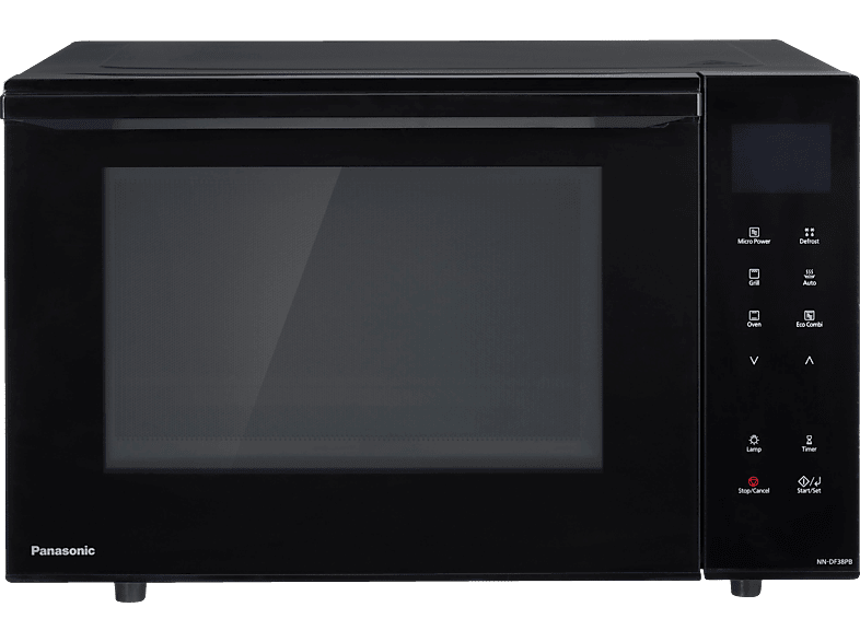 PANASONIC NN-DF38PBEPG, Mikrowelle (1000 Watt, Grillfunktion) von PANASONIC