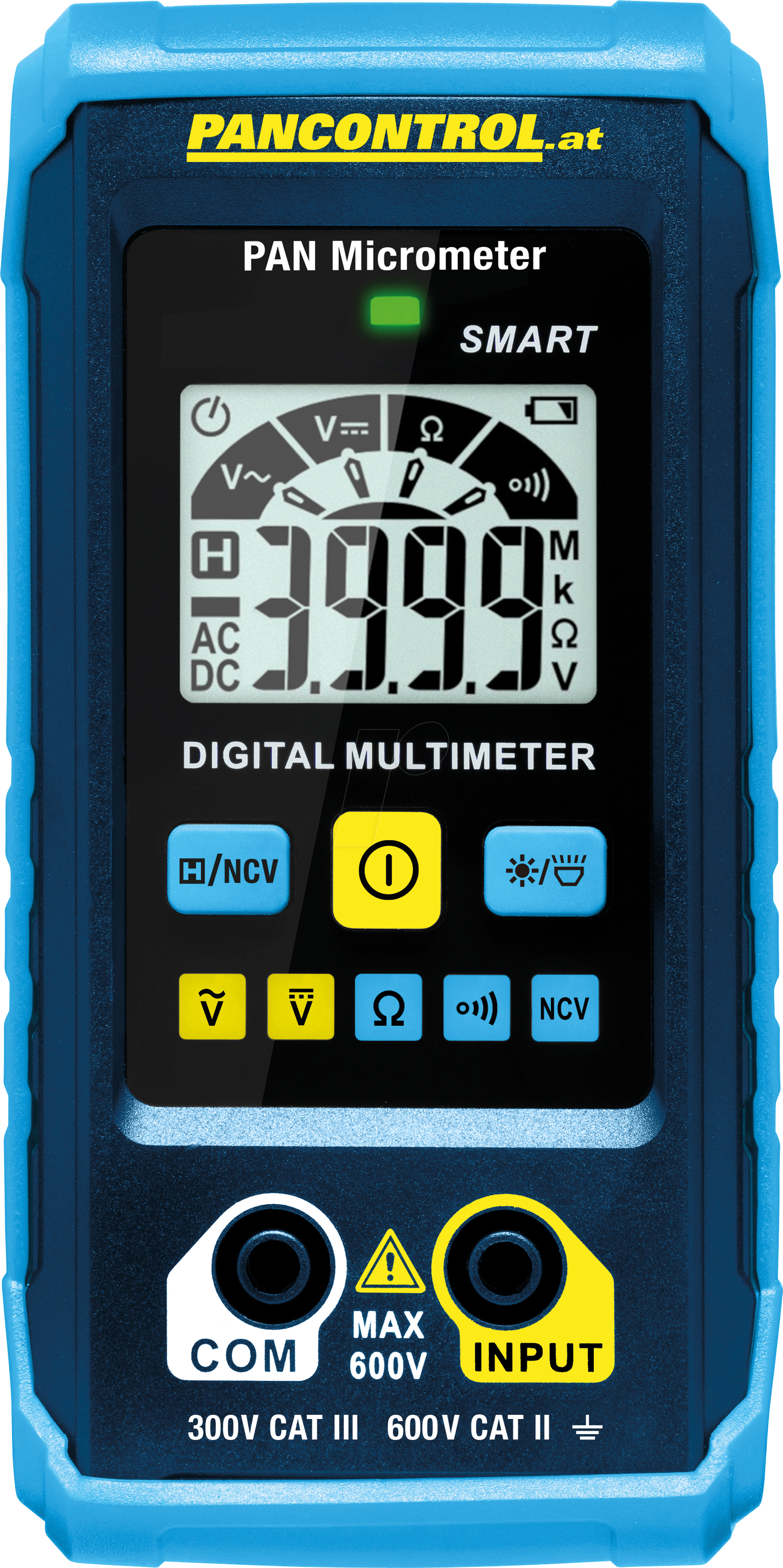 PAN MICROMETER - Multimeter, digital, 600 V von PANCONTROL