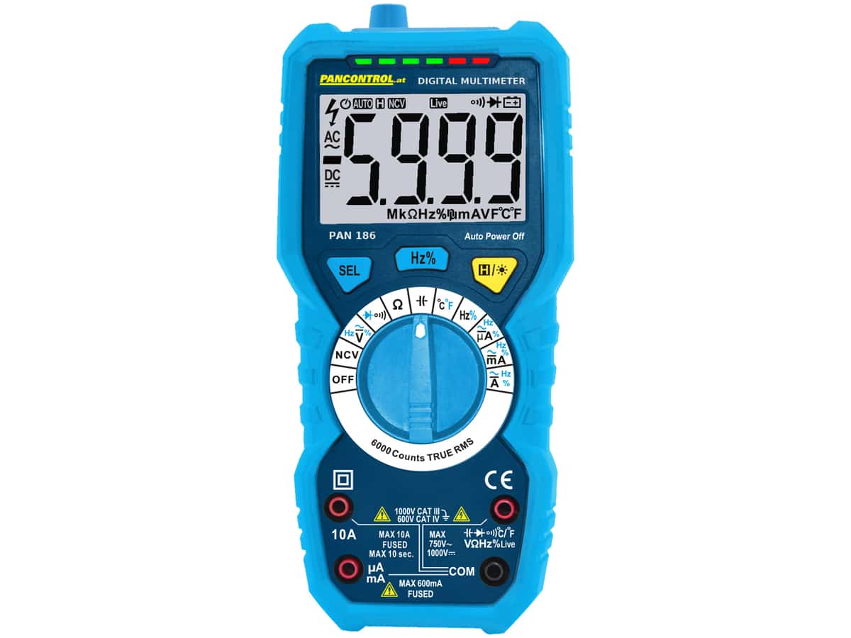 PANCONTROL True-RMS Multimeter PAN 186 von PANCONTROL