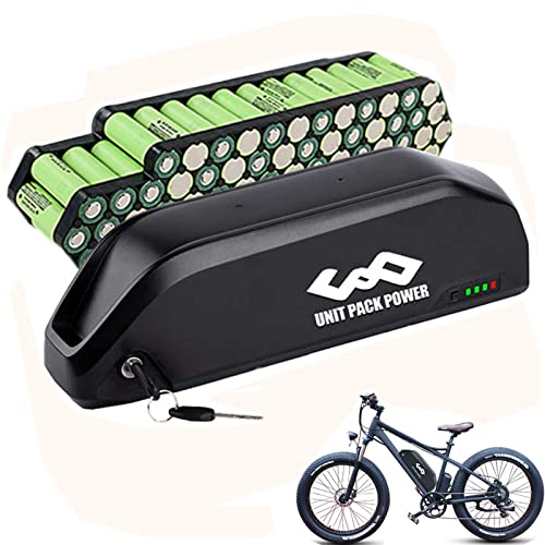 Akku für Elektrofahrrad, 52 V, 17,5 Ah, Unterrohrbatterie für 200-1600 W Motor, Lithium-Ionen-Akku für E-Bike, Sicherheitsschloss, LED, mit Sockel und Ladegerät, BMS Akku für Elektrofahrrad, 52 V, 17,5 Ah, Unterrohrbatterie für 200-1600 W Motor, Lithium-Ionen-Akku für E-Bike, Sicherheitsschloss, LED, mit Sockel und Ladegerät, BMS von PANDA CYCLE