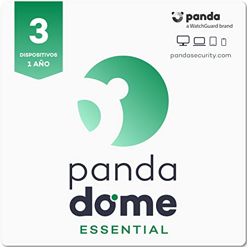 Panda Dome Essential - Cloud Antivirus & VPN, Gaming-Modus (3 Geräte), Essential, 3 Gerät, 1 Jahr, Aktivierungscode per Email von PANDA SECURITY