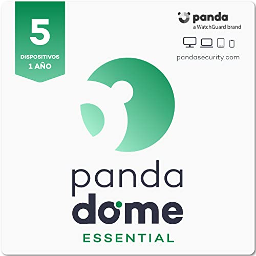 Panda Dome Essential - Cloud Antivirus & VPN, Gaming-Modus (5 Geräte), Essential, 5 Gerät, 1 Jahr, Aktivierungscode per Email von PANDA SECURITY