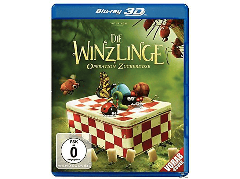 Minuscule - Kleine Helden / Die Winzlinge Operation Zuckerdose 3D Blu-ray (+2D) von PANDASTORM