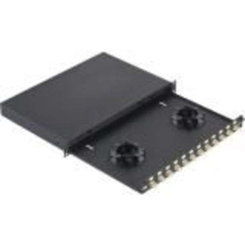 Panduit CASS.FO 1U Con 12 LCD SM Nero von PANDUIT
