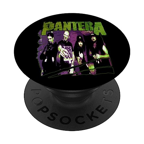Pantera Offizielle Vintage Group Sketch PopSockets mit austauschbarem PopGrip von PANTERA