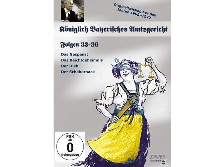 Königlich Bayerisches Amtsgericht Folgen 33-36 DVD von PAPAGENO