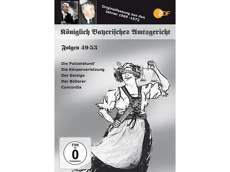 Königlich Bayerisches Amtsgericht Folgen 49-53 DVD von PAPAGENO