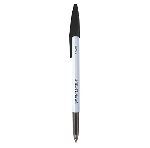 Paper Mate 045 Kugelschreiber / Mittlere Spitze (1,0 mm) / schwarze Tinte / 50 Stück von Paper Mate