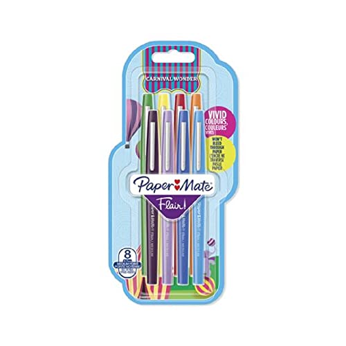 PAPER MATE Faserschreiber Flair Carnival Wonder 8er M 0.7 mm Blister PAPER MATE Faserschreiber Flair Carnival Wonder 8er M 0.7 mm Blister von PAPER MATE