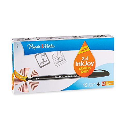 Paper Mate InkJoy 100ST Ballpoint Pen and Touchscreen Stylus, Capped, Black (1924319) by Newell Rubbermaid Office von PAPER MATE