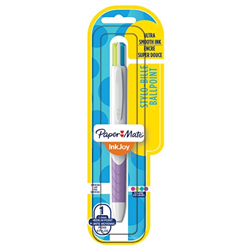 Paper Mate InkJoy Quatro Retractable Ballpoint Pen, Medium Point, Bright Ink Colors, 1 Count by Paper Mate von PAPER MATE