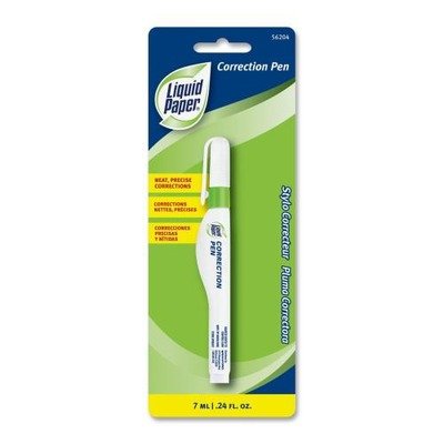 Paper Mate Liquid Paper Correction Pen, 7 ml, 1 Count von PAPER MATE