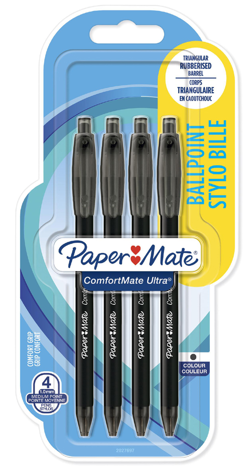 Paper:Mate Druckkugelschreiber Comfortmate Ultra, 4er von PAPER:MATE