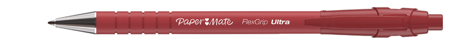Paper:Mate Druckkugelschreiber FlexGrip Ultra, rot von PAPER:MATE