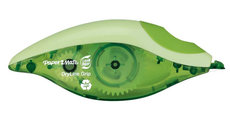 Paper:Mate Korrekturroller DRYLINE GRIP RECYCLED von PAPER:MATE