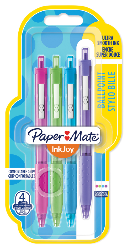 Paper:Mate Kugelschreiber InkJoy 300 RT, 4er Blister von PAPER:MATE