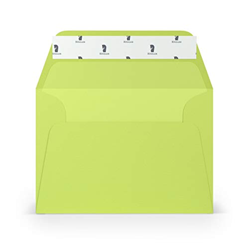 PAPERADO 1000 Briefumschläge DIN C6 Haftklebung mit Seidenfutter Maigrün gerippt Hell-Grün Gelbgrün - 100 g/m² Kuvert ohne Fenster 11,4 x 16,2 cm - Umschläge mit breiter Verschlussklappe PAPERADO 1000 Briefumschläge DIN C6 Haftklebung mit Seidenfutter Maigrün gerippt Hell-Grün Gelbgrün - 100 g/m² Kuvert ohne Fenster 11,4 x 16,2 cm - Umschläge mit breiter Verschlussklappe von PAPERADO