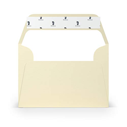 PAPERADO 250 Briefumschläge DIN C6 Haftklebung mit Seidenfutter Chamois gerippt Creme Beige - 100 g/m² Kuvert ohne Fenster 11,4 x 16,2 cm - Umschläge mit breiter Verschlussklappe PAPERADO 250 Briefumschläge DIN C6 Haftklebung mit Seidenfutter Chamois gerippt Creme Beige - 100 g/m² Kuvert ohne Fenster 11,4 x 16,2 cm - Umschläge mit breiter Verschlussklappe von PAPERADO