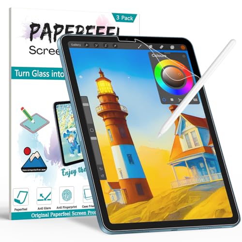 PAPERFEEL [3 Stück Schutzfolie für iPad Pro 11 Zoll & iPad Air 5./4. Generation Folie(2022/2020 10,9 Zoll), Matt Papier Displayschutzfolie zum Schreiben Zeichnen - Blendfreiem, Anti Fingerabdruck von PAPERFEEL