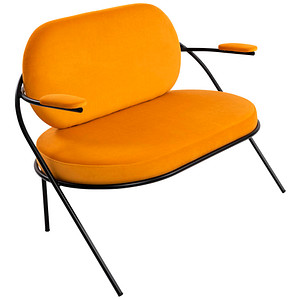 meet powered by PAPERFLOW 2-Sitzer Sofa SATURNE safran schwarz Stoff meet powered by PAPERFLOW 2-Sitzer Sofa SATURNE safran schwarz Stoff von meet powered by PAPERFLOW