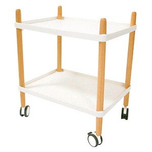 PAPERFLOW Bürowagen weiß 2 Ebenen 50,0 x 36,0 x 55,0 cm PAPERFLOW Bürowagen weiß 2 Ebenen 50,0 x 36,0 x 55,0 cm von PAPERFLOW