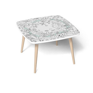 PAPERFLOW Kids Bauernhof Maltisch weiß 60,0 x 60,0 x 40,0 cm PAPERFLOW Kids Bauernhof Maltisch weiß 60,0 x 60,0 x 40,0 cm von PAPERFLOW