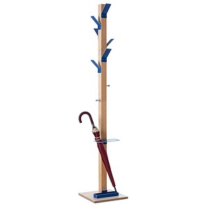 PAPERFLOW Kleiderständer easyCloth Wood Range Modell A PECPP.06 blau Holz 8 Haken 32,0 x 178,0 cm PAPERFLOW Kleiderständer easyCloth Wood Range Modell A PECPP.06 blau Holz 8 Haken 32,0 x 178,0 cm von PAPERFLOW