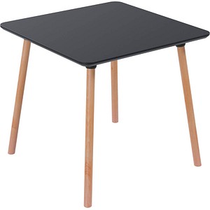 meet powered by PAPERFLOW PALOMBA Bistrotisch schwarz 80,0 x 80,0 x 75,0 cm von meet powered by PAPERFLOW