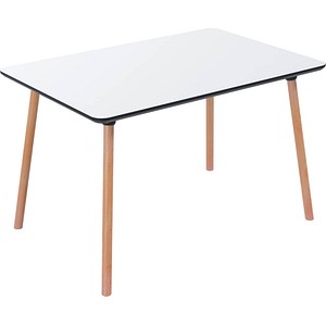 meet powered by PAPERFLOW PALOMBA Bistrotisch weiß 120,0 x 80,0 x 75,0 cm von meet powered by PAPERFLOW