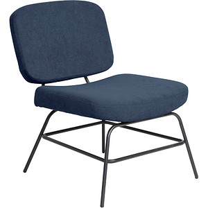 meet powered by PAPERFLOW Sessel CURVE blau schwarz Stoff meet powered by PAPERFLOW Sessel CURVE blau schwarz Stoff von meet powered by PAPERFLOW