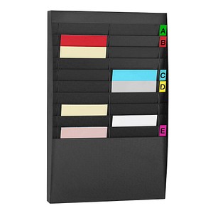 PAPERFLOW Sortiertafel schwarz DIN A4 20 Fächer von PAPERFLOW