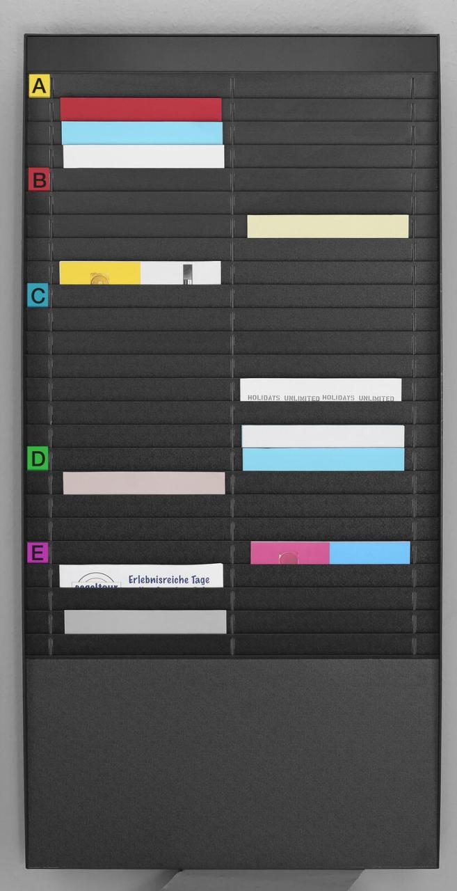PAPERFLOW Sortiertafel DIN A4 50-Fach schwarz PAPERFLOW Sortiertafel DIN A4 50-Fach schwarz von PAPERFLOW
