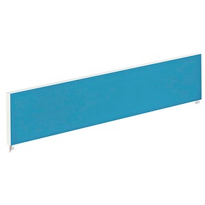 PAPERFLOW Tischtrennwand, blau 120,0 x 33,0 cm von PAPERFLOW
