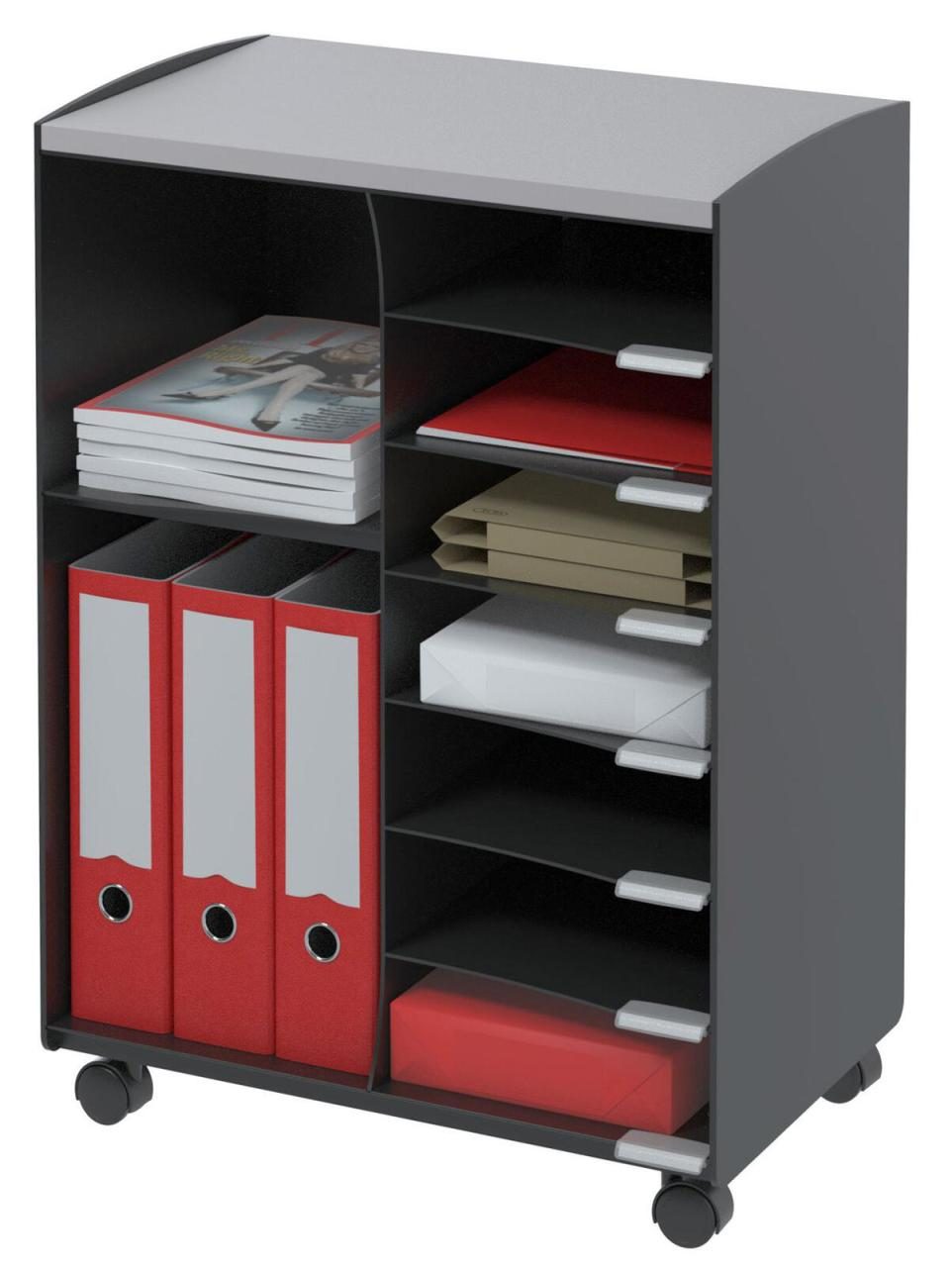 PAPERFLOW Bürowagen 51,4 x 33,0 x 72,0 cm schwarz PAPERFLOW Bürowagen 51,4 x 33,0 x 72,0 cm schwarz von PAPERFLOW