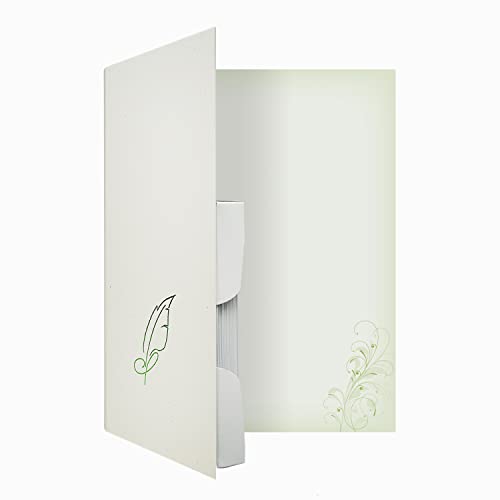 Briefpapiermappe Neutral grün BM363 – 20 Blatt Designpapier A4, 15 Umschläge B6 – Hochwertiges Motivpapier Hochzeit, Verlobung, Taufe, Brief, Jubiläum, Liebesbrief, neutral – Druckerpapier 90g/m² Briefpapiermappe Neutral grün BM363 – 20 Blatt Designpapier A4, 15 Umschläge B6 – Hochwertiges Motivpapier Hochzeit, Verlobung, Taufe, Brief, Jubiläum, Liebesbrief, neutral – Druckerpapier 90g/m² von PAPIERSACHSE.DE
