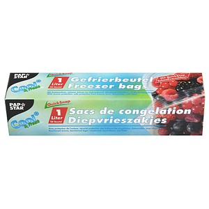 20 PAPSTAR Gefrierbeutel QuickSnap 1,0 l 20 PAPSTAR Gefrierbeutel QuickSnap 1,0 l von PAPSTAR