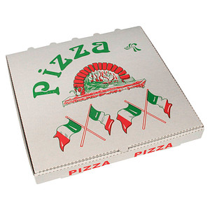 50 PAPSTAR Pizzakartons 33,0 x 33,0 cm von PAPSTAR