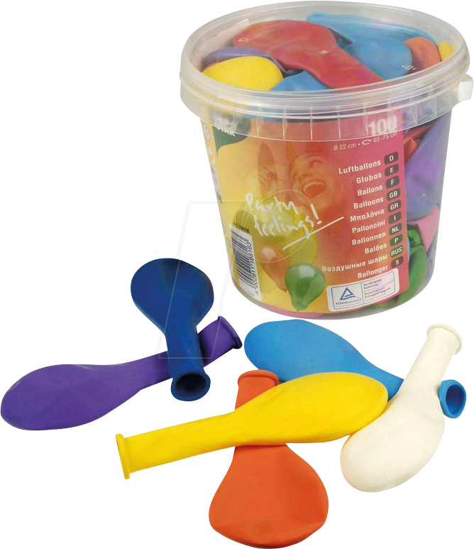 PAPSTAR 18816 - Papstar Luftballons bunt, 100 Stück PAPSTAR 18816 - Papstar Luftballons bunt, 100 Stück von PAPSTAR