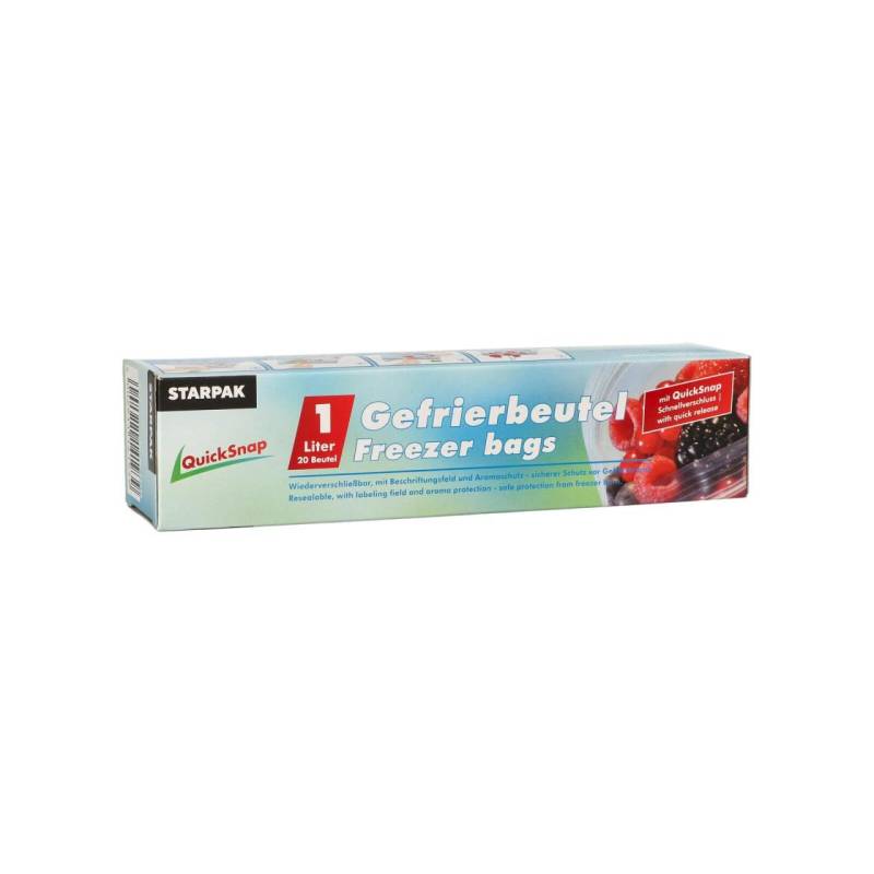 PAPSTAR Gefrierbeutel Polyethylen (PE) 1,0 l von PAPSTAR