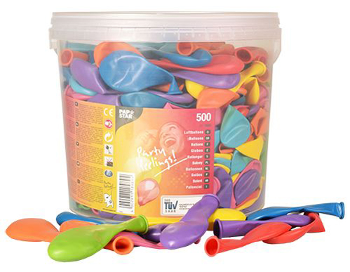PAPSTAR Luftballons, farbig sortiert, 100 Stück PAPSTAR Luftballons, farbig sortiert, 100 Stück von PAPSTAR