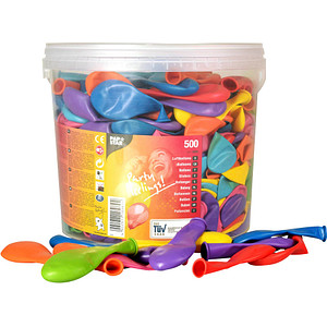 PAPSTAR Luftballons bunt, 500 St. von PAPSTAR