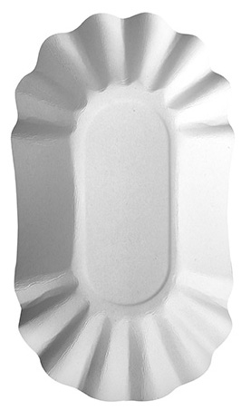 PAPSTAR Pommes-Schale , pure, , Maße: 105 x 175 x 30 mm, weiß von PAPSTAR