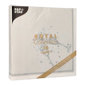 PAPSTAR Servietten Festivity X-Mas Elegance 20 St. von PAPSTAR