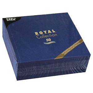 PAPSTAR Servietten dunkelblau 3-lagig 40,0 x 40,0 cm, 50 St. PAPSTAR Servietten dunkelblau 3-lagig 40,0 x 40,0 cm, 50 St. von PAPSTAR