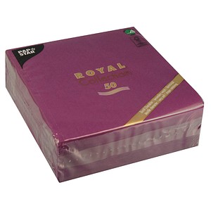 PAPSTAR Servietten lila 3-lagig 40,0 x 40,0 cm, 50 St. PAPSTAR Servietten lila 3-lagig 40,0 x 40,0 cm, 50 St. von PAPSTAR