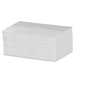 PAPSTAR Servietten weiß 2-lagig 20,0 x 20,0 cm 250 St. von PAPSTAR