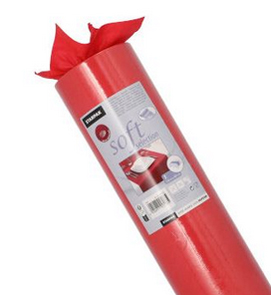 STARPAK Tischläufer , soft selection, , rot von starpak