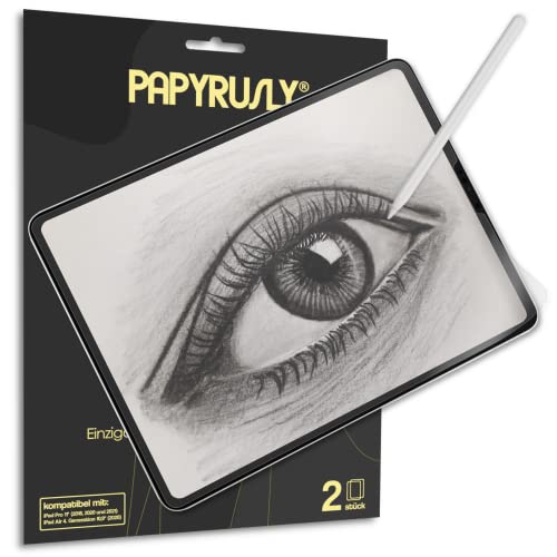 PAPYRUSLY® 2 Stück Paperscreen - Papier Schutzfolie für iPad Mini 6. Gen. 8,3 Zoll (2021) - Matte Display-folie mit einzigartigem Papier-Gefühl (iPad Mini 6. Generation 8,3 Zoll) von PAPYRUSLY