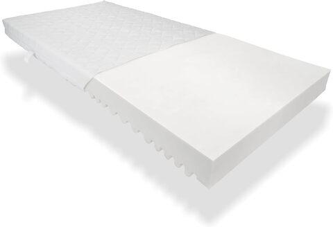 PARADIES Kindermatratze 90x200 cm Antonia, Jugendmatratze Öko-Tex Zertifiziert Standard 100 Klasse 1, Rollmatratze 90x200, Schaumstoffmatratze Härtegrad H2 von PARADIES